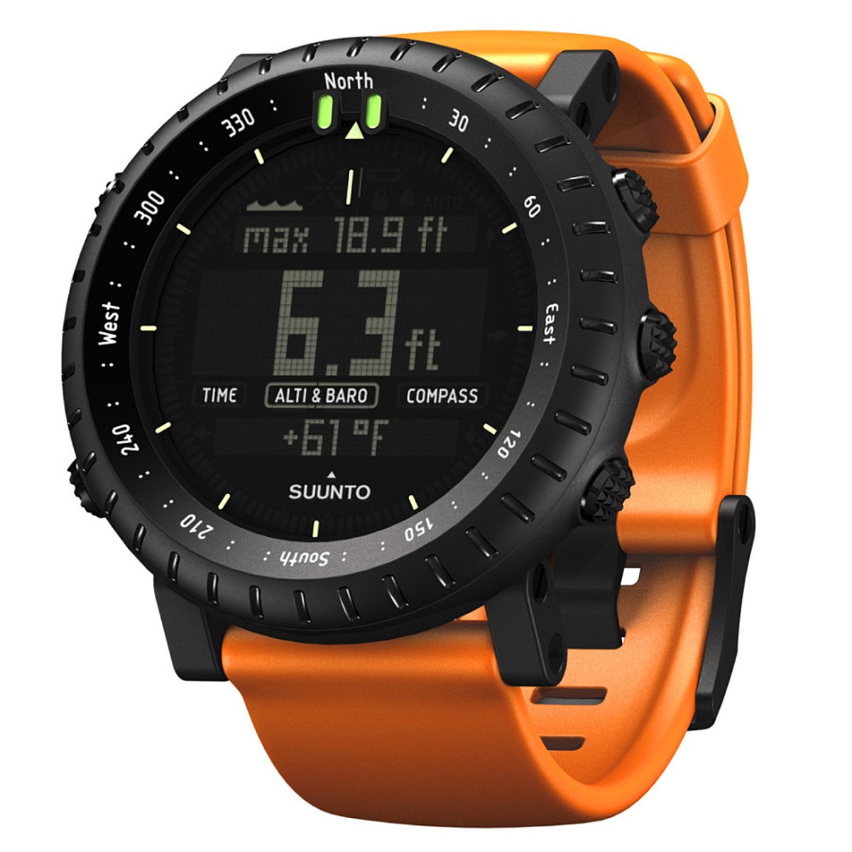 suunto core orange black