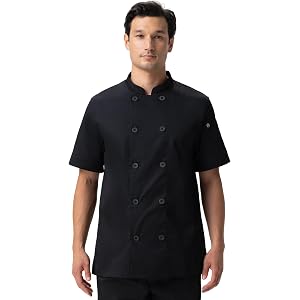 Chef Works Men's Somerville Chef Coat