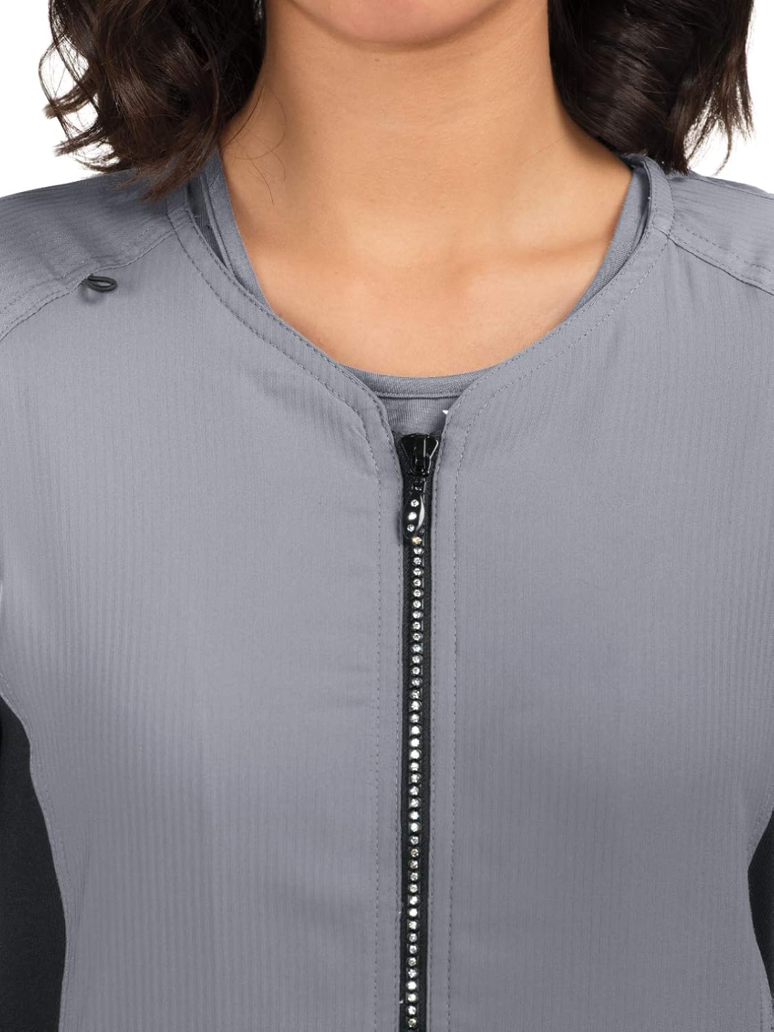 KOI Lite 2-Pocket Athletic & Modern Clarity Scrub Jacket for Women: Clothing
