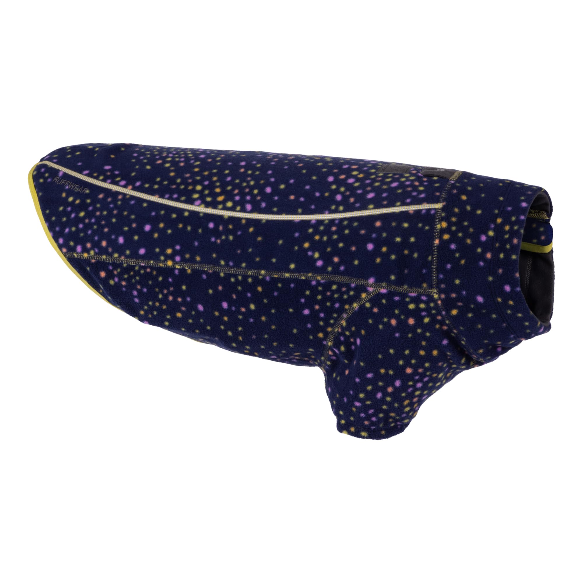 RUFFWEAR Climate Changer Fleece Jacket, Large Dog Coat with Zip, Premium Quality Warm Dog Vest for Pet Walking & Outdoor Trail Running, Galaxy