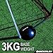 QUICKPLAY PRO 6.5lb Base Weights: Solid Rubber Agility Pole Base & Sports Weight (Set of 2) – NEW FOR 2018 –