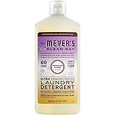 MRS. MEYER'S CLEAN DAY Laundry Detergent, Compassion Flower, 24.3 fl oz | Ultra Concentrated, 60 Loads, Gentle on Clothes, Removes Tough Stains, Made with Essential Oils and Stain-Fighting Enzymes