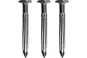 OLD NAIL SOURCE 1.5" - Masonry Nails -Hardened Steel - Fluted shaft - 1lb