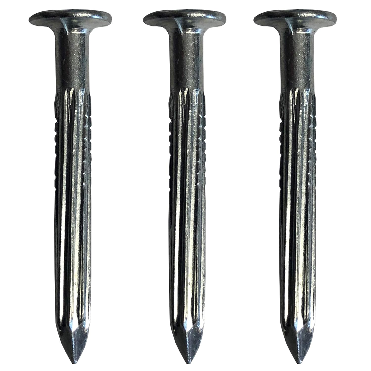 1.5" Masonry Nails Hardened Steel Fluted shaft 1lb