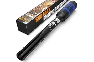 SKRWEAX SDS-Max Ground Rod Driver for 5/8-inch & 3/4-inch Ground Rods, Ground Rod Driver Adapter Bits, Compatible with SDS-Ma