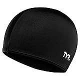 TYR Lycra Fiber Adult Swim Cap for Women and Men