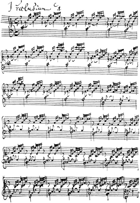 Amazon ヨハン セバスチャン バッハ N 1685 1750 ドイツ人組織と作曲家 バッハ Das Wohltemperierte Klavier C1722 ポスタープリント 24x36 アートフレーム ポスター オンライン通販