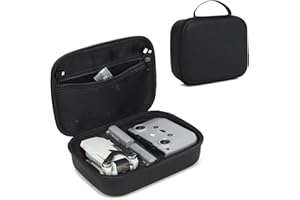 HOPELJ Mini 4K/2 SE/2 Carrying Case, Portable Small Hard Shell Storage Bag for DJI Drone, Controller Battery and Accessories - Black