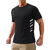 TACVASEN Mens Athletic Short Sleeve Shirts Workout Dry Fit Running Rash Guard UPF 50+ Breathable Gym T-Shirts