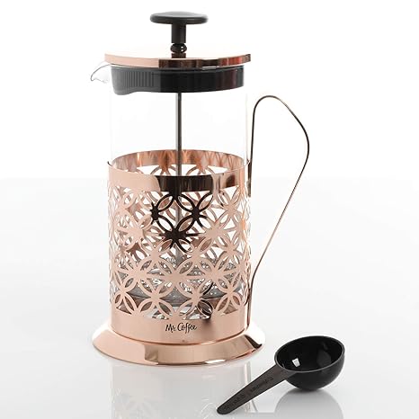 Amazon.com: Mr. Coffee Trellise - Prensa de café de cristal ...