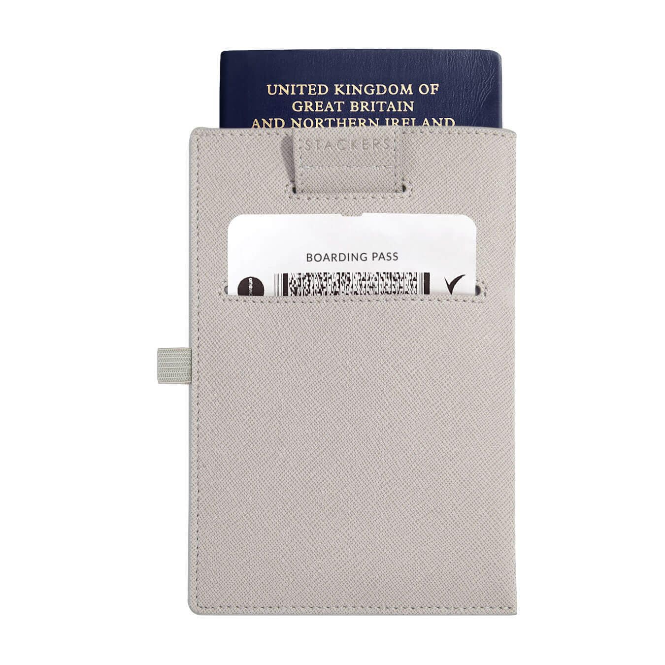 Stackers Taupe Passport Sleeve