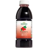 DYNAMIC HEALTH 100% Cranberry Juice Concentrate, 16 fl oz | Urinary Tract &amp; Antioxidant Support - Unsweetened - No Added Sugar - Kosher, Vegetarian, Gluten Free, BPA Free - 15 Servings