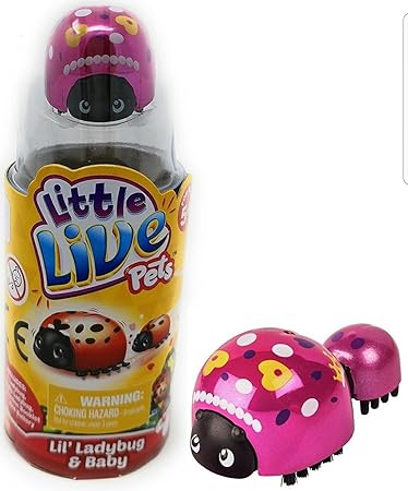 little live pets lil ladybug & baby