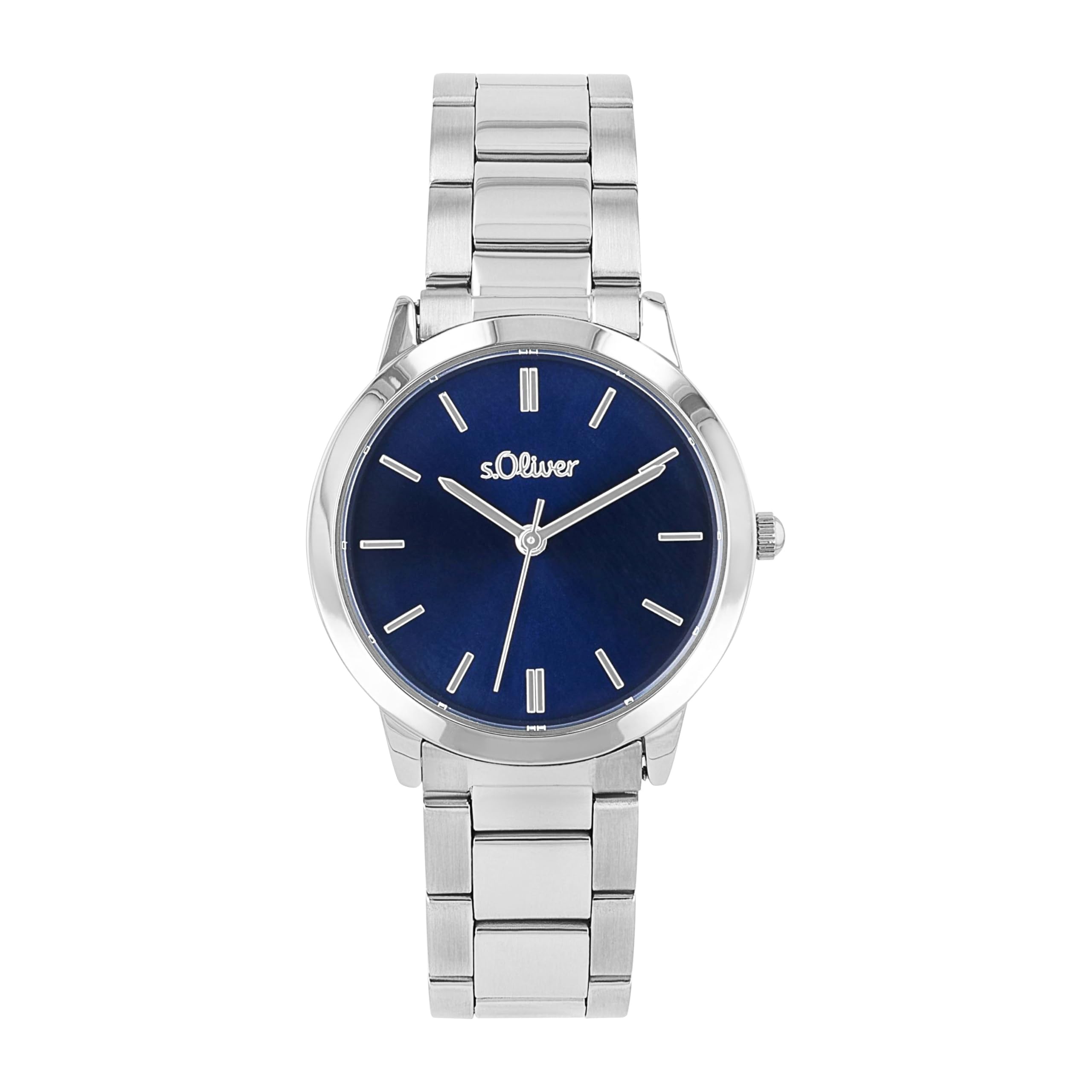 s.Oliver Women's Analogue Quartz Watch with Stainless Steel Strap, 3 Bar Waterproof, Comes in a Watch Gift Box