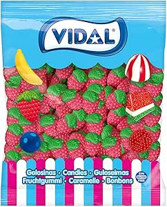 Vidal Golosinas Fresas Silvestres, Caramelo de Goma con ...