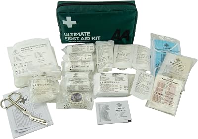 AA Ultimate First Aid Kit - AA0903 - Family Car Home Travel Camping Black