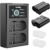 SmallRig Replacement Camera Battery Charger Set for Nikon EN-EL15C, Double Slot Battery Charger for Nikon ZR, Z6 III, Zf, Z8, Z7 II, Z6 II, Z5, D850, D810, D810A, D780, D750, D610, D500, D7500