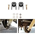 WSays Rear Shock Extension Kit Suspension Extender for 2" to 3" Lift Bock Compatible with Chevy Silverado Tahoe Suburban 1500 Fit GMC Sierra Yukon XL Fit Cadillac Escalade 1999-2024