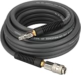 YOTOO Hybrid Air Hose 10m 6.5mm ID 300 PSI 1/4" Coupler All Weather Gray view 1