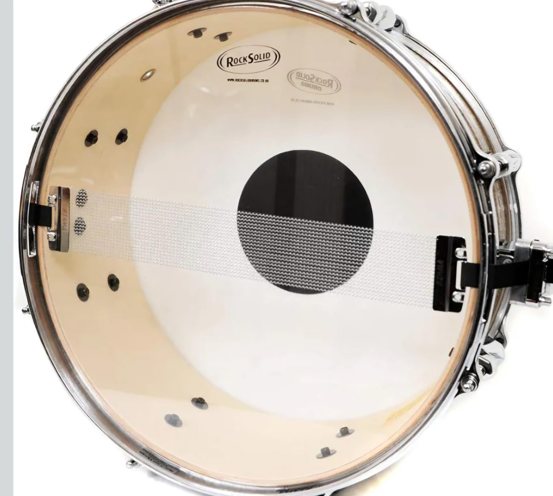 RockSolid Resonant Clear Snare Drum Head 13 inch - Snare Side Snare Drum Skin - Drumming Accessories