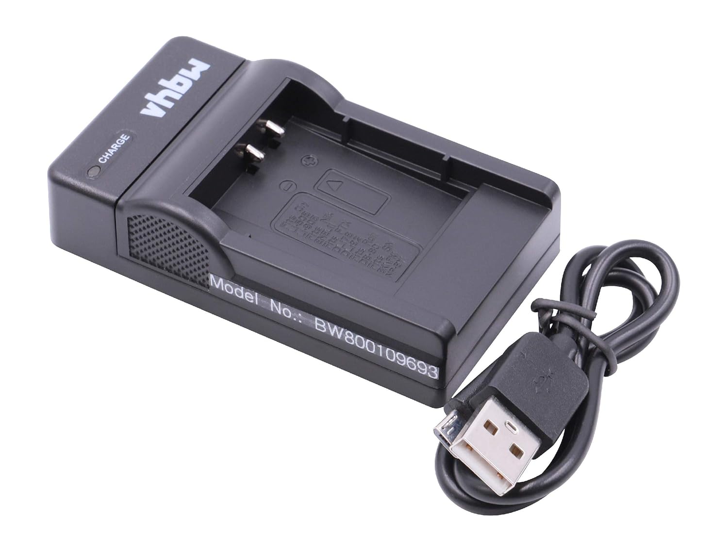 Caricabatterie USB Per Walkie Talkie Baofeng UV-100, UV-200, UV-3R - Cavo 40cm Nero Vhbw - Foto 12
