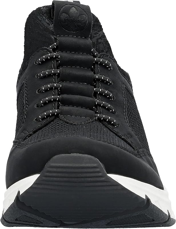 48157, Mocasín Mujer, Negro, 37 EU