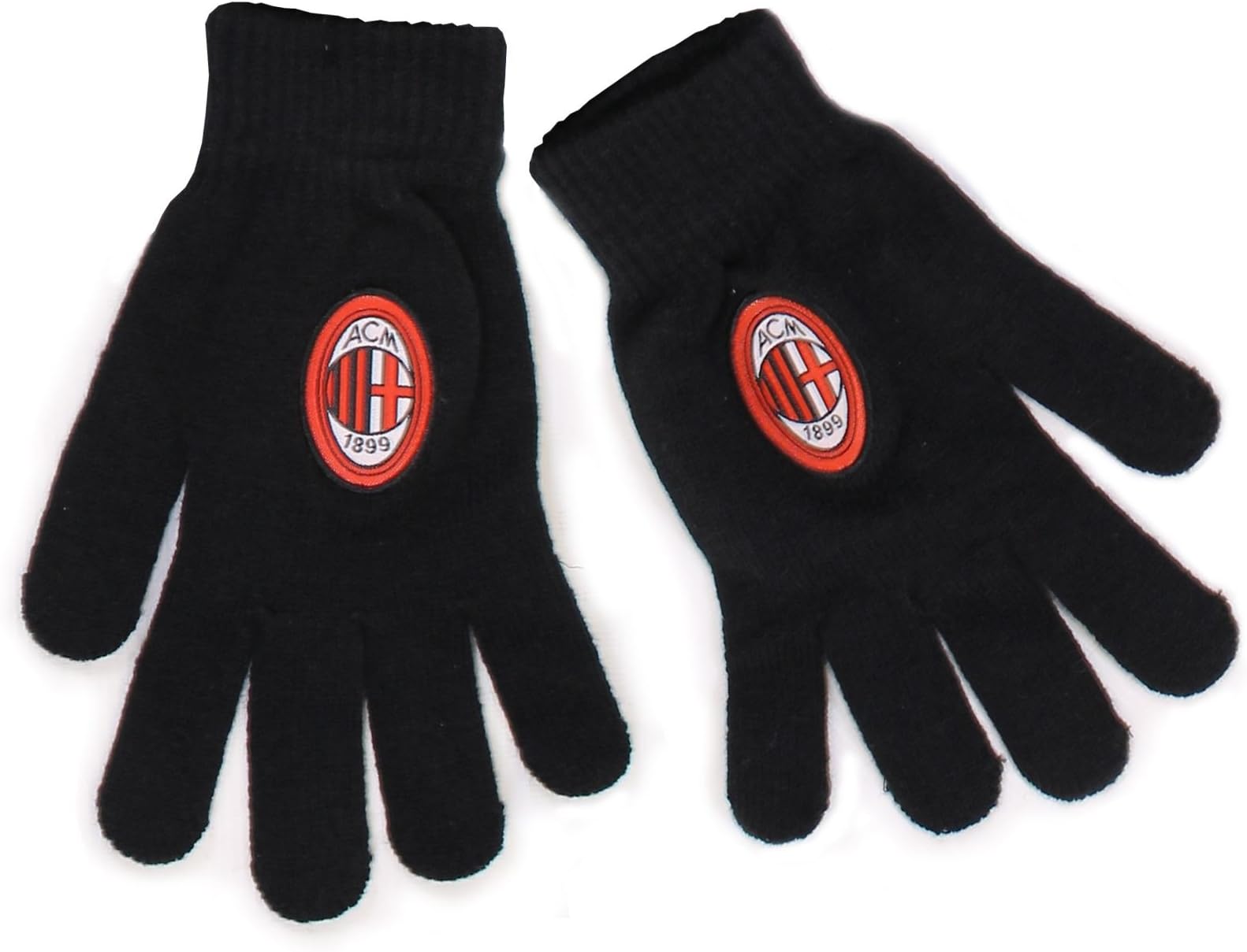 Football Gifts Boys' Ac Milan Knitted Gloves