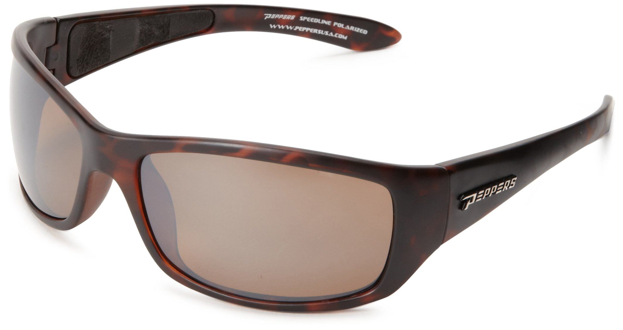 Pepper's Cutthroat FL73445 Polarized Sport Sunglasses,Dark Tortoise