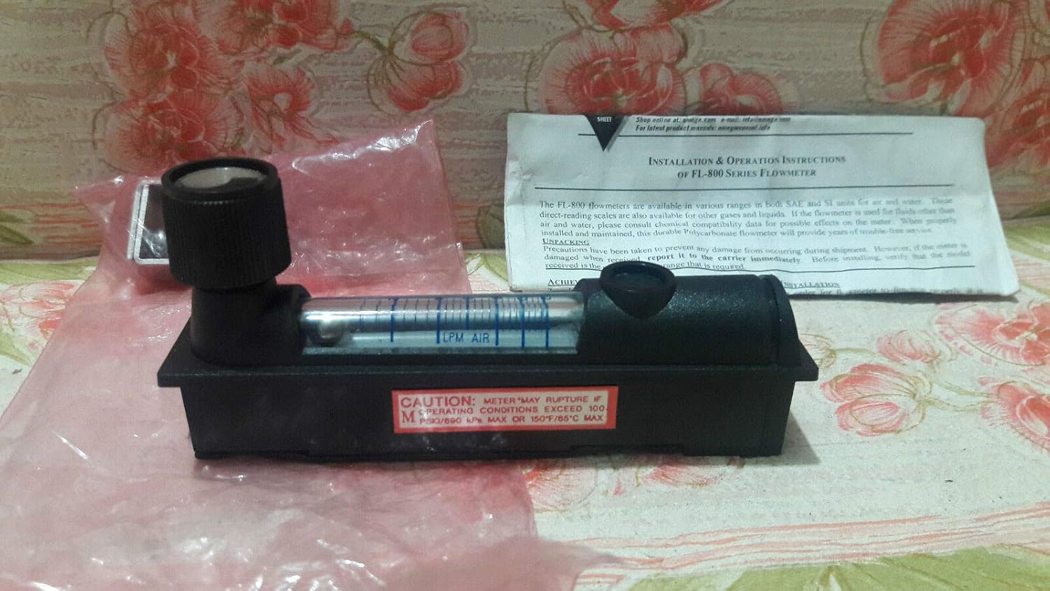 Omega Fl 800 Fl 815 V Ss Flow Meter Water Ranges From 4 Ccm To 20 Gpm Imi 1101202178517 Amazon Com Industrial Scientific