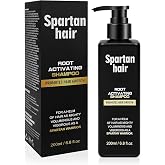 Root Activator Shampoo for Men- Strengthening &amp; Smoothing System for Thinning and Gray Hair - Adds Volume &amp; Nourishes Strands - Men &amp; Women(200ml)