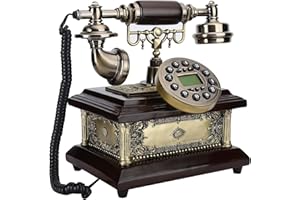 Acouto Antique Vintage Classical Telephone for Home, Hotel, Office Desks, and Living Room Decor