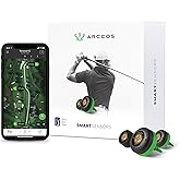 Arccos Smart Sensors: Automatic Golf Game Tracking System, A.I. Powered GPS Rangefinder & Smart Club Distances
