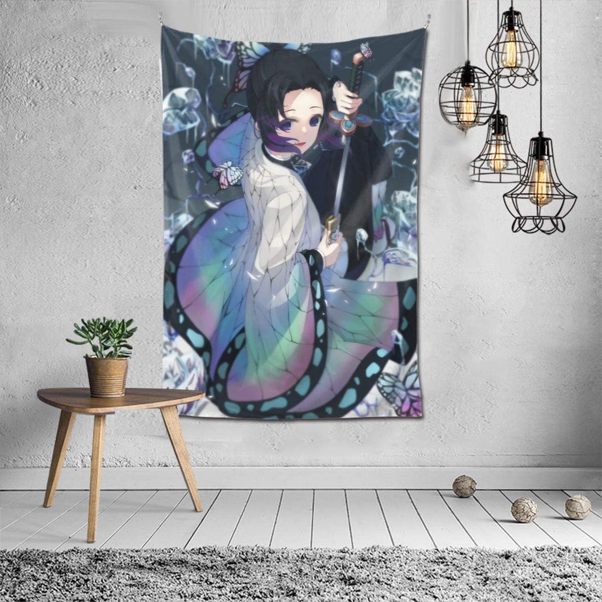 Marshall Darren Demon Slayer Kochou Shinobu Tapestry Wall