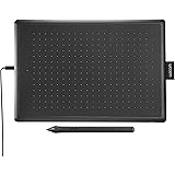 One by Wacom Medium Graphics Drawing Tablet, Portable and Versatile for Students & Creators,10.9 x 7.4 inches, Ergonomic 2048