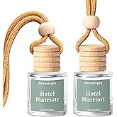Hanging Car Air Freshener - Aromtopia Hotel Scent Car Fragrance Diffuser - Car Odor Eliminator - Long Lasting Scent - Auto Accessories - Hotel Marriott, Pack of 2