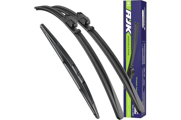 AJK Wiper Blades for Subaru Outback 2020 2021 2022 2023 2024 2025, 3 Piece All Weather OEM Quality Automotive Replacement Win