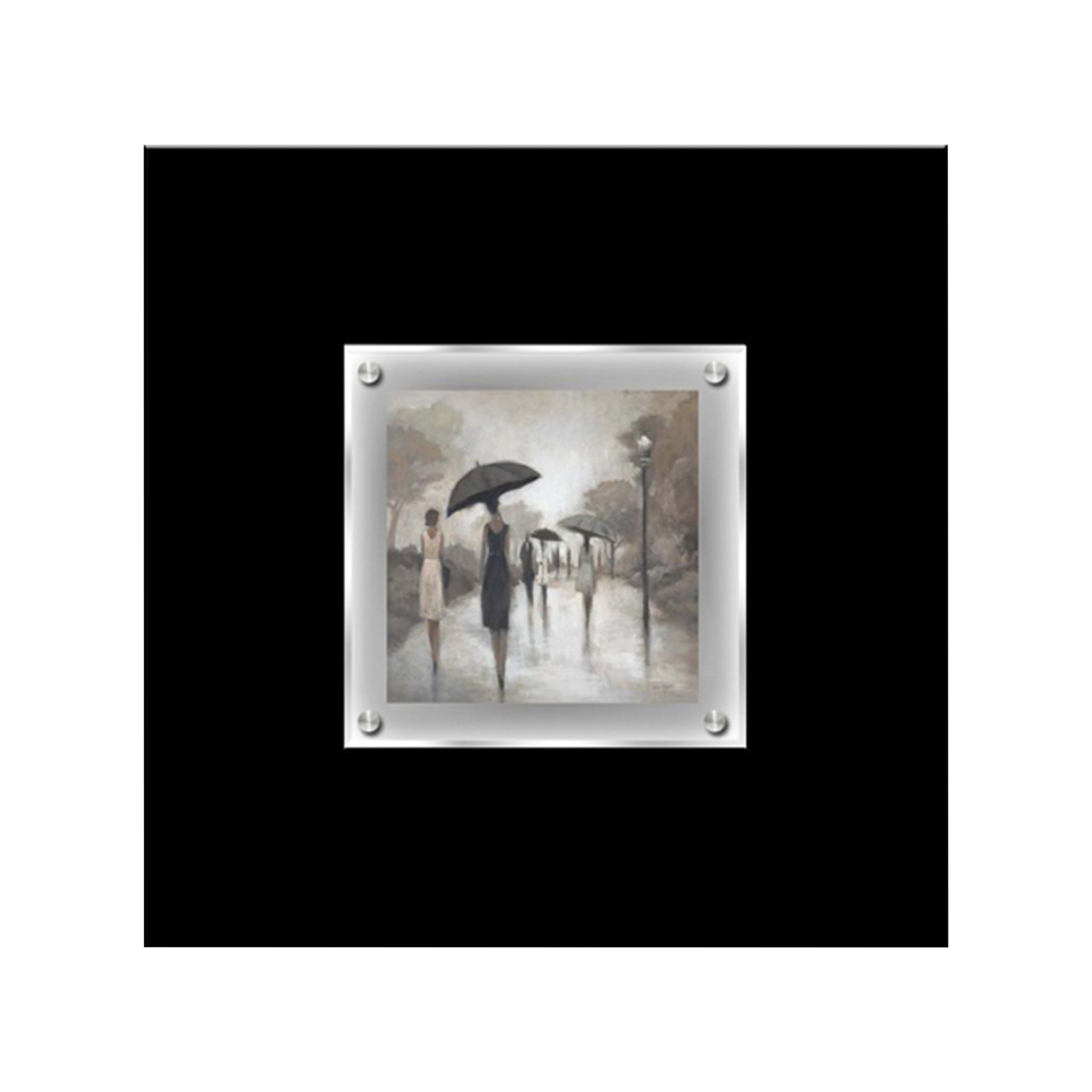 Premier Housewares Rainy Day Design Framed Wall Art