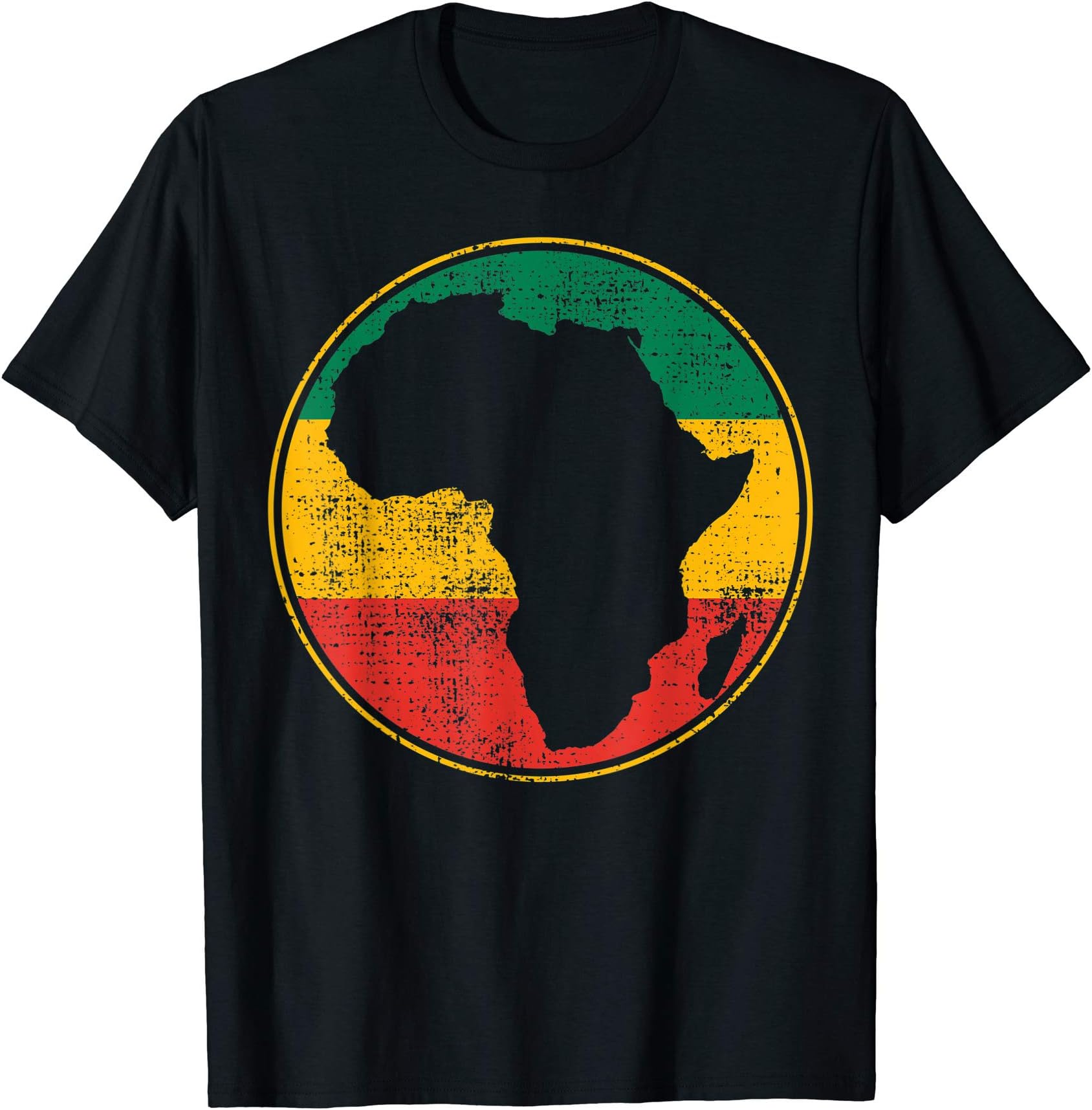 AfricaVintage Retro Map Tanzania Namibia Kenya T-ShirtOEKO-TEX STANDARD 100