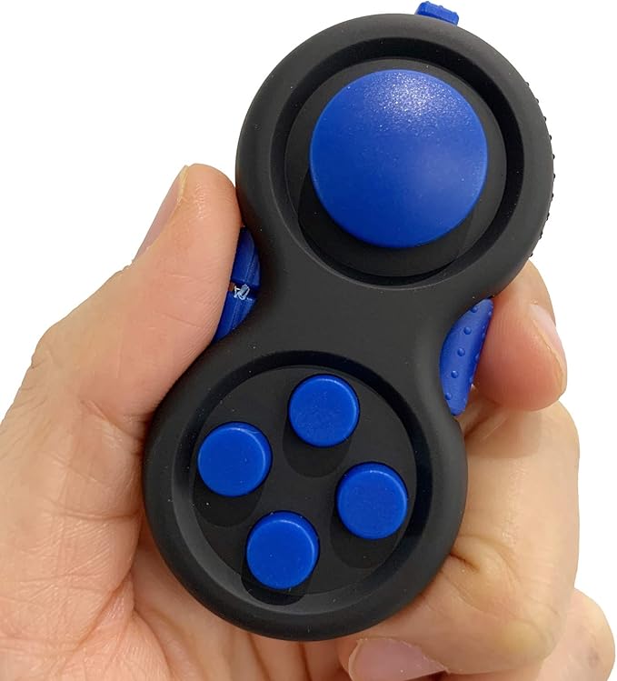 Ceezon Fidget Pad with 9 Features Smooth Rubberized Controller Game Pad