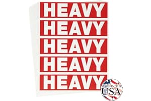 Tag-A-Room Color Coded Home Moving Alert Box Label Stickers (Heavy)