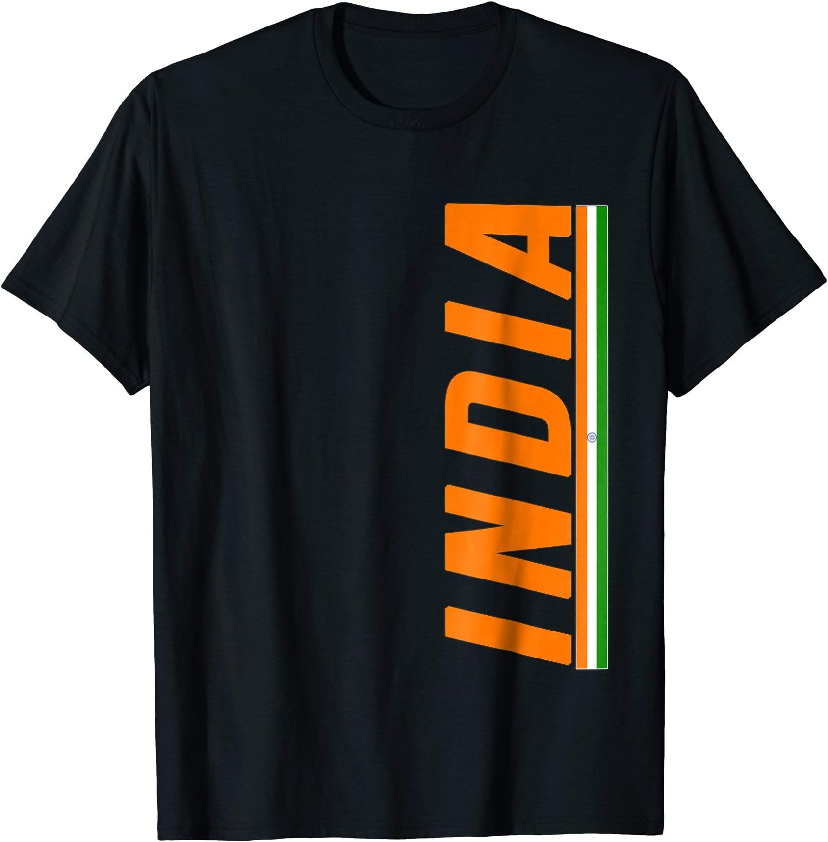 Women's INDIA T-shirt Indian Flag Tee Souvenir Travel Soccer Sport Small Baby Blue