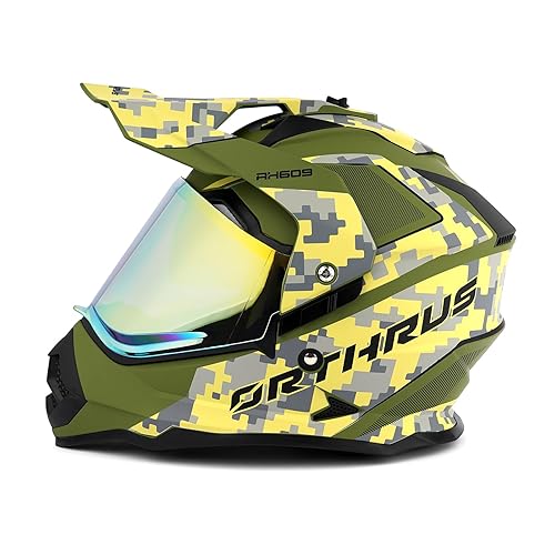 Orthrus DOT Certified Dual Sport Multicam Adventure Motorcycle