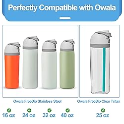 Replacement Lid for Owala Freesip, One Button Water
