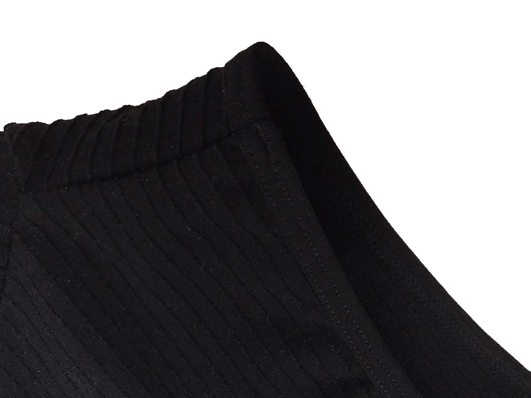 SPECIAL MAGIC Women\'s Seamless Rib Knit Mock Turtleneck Sleeveless Crop Top Black One Size