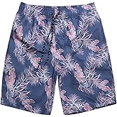 Dminyak Men's Quick Dry Swim Trunks - Beach Vacation Essentials Board Shorts (Size Runs Small, Recommend Ordering 1 Size Up)