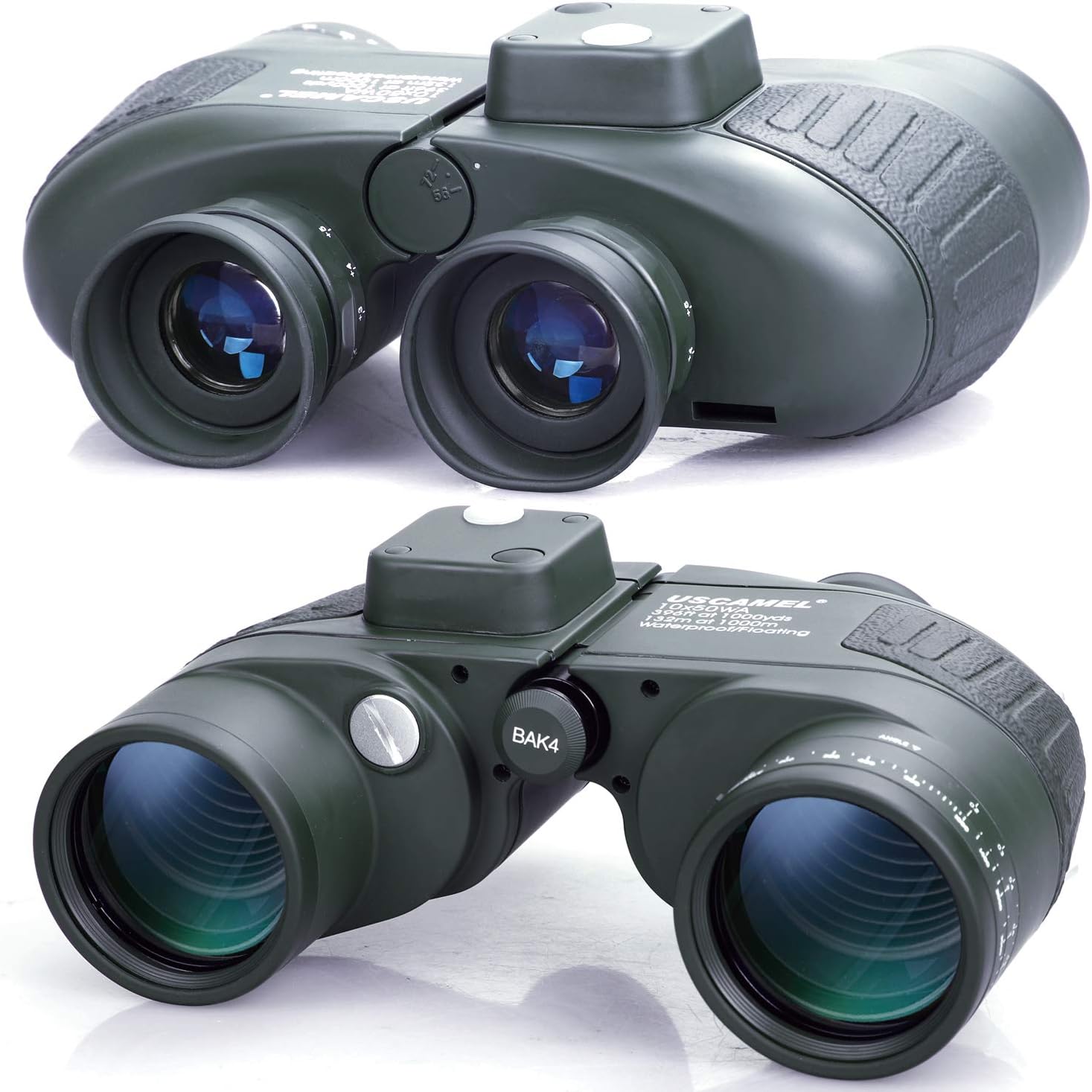 uscamel 10x50 marine military binoculars