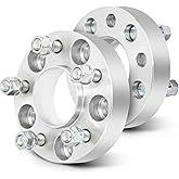 SCITOO 2X 5 Lug 1.25 inch 5x4.5 to 5x4.5 Hubcentric Wheel Spacers Adapters 5x114.3 1/2" Studs 70.5mm for Mustang for Edge for Bronco