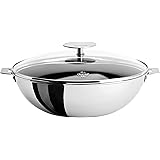 Cristel Casteline Wok, 1.5 quart, Silver