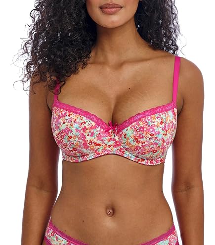 Fantasie Women's Aubree Underwire Padded Half Cup Bra Natural
