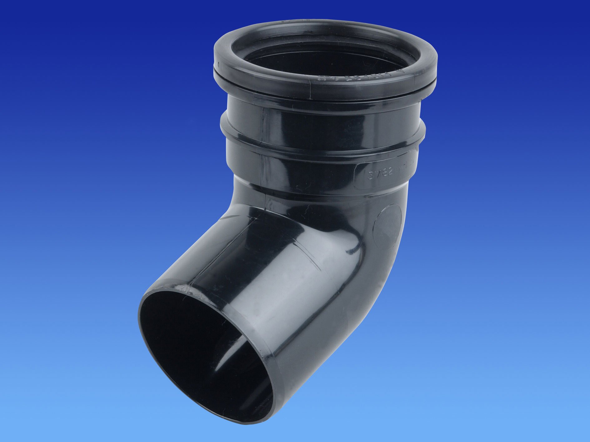 Wavin OSMA Ring Seal OSMASOIL 3S444 BLACK S/S OFFSET BEND TOP/BOTTOM